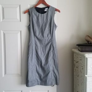 Calvin Klein 6 Belted Dress Excellent Condition